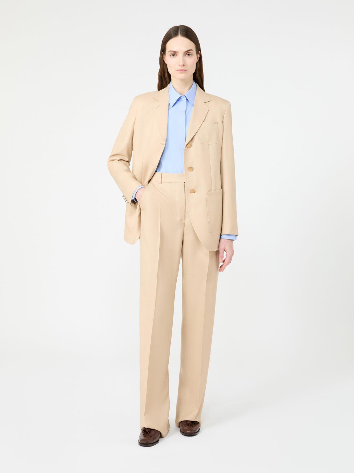 Camel trousers by MAX MARA