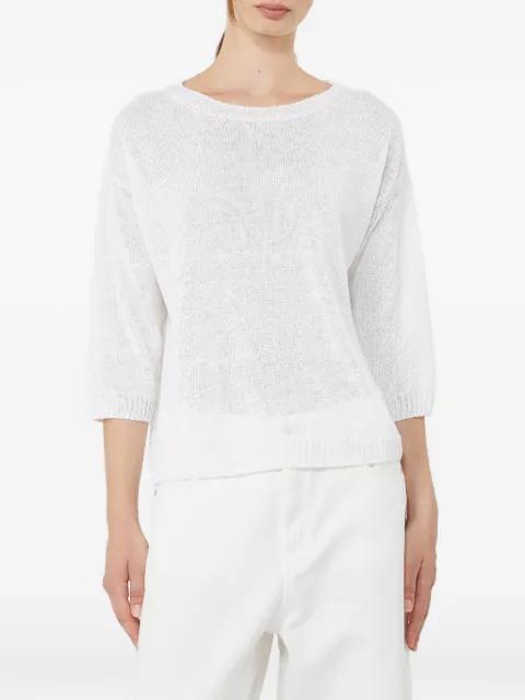Cannone linen sweater by MAX MARA