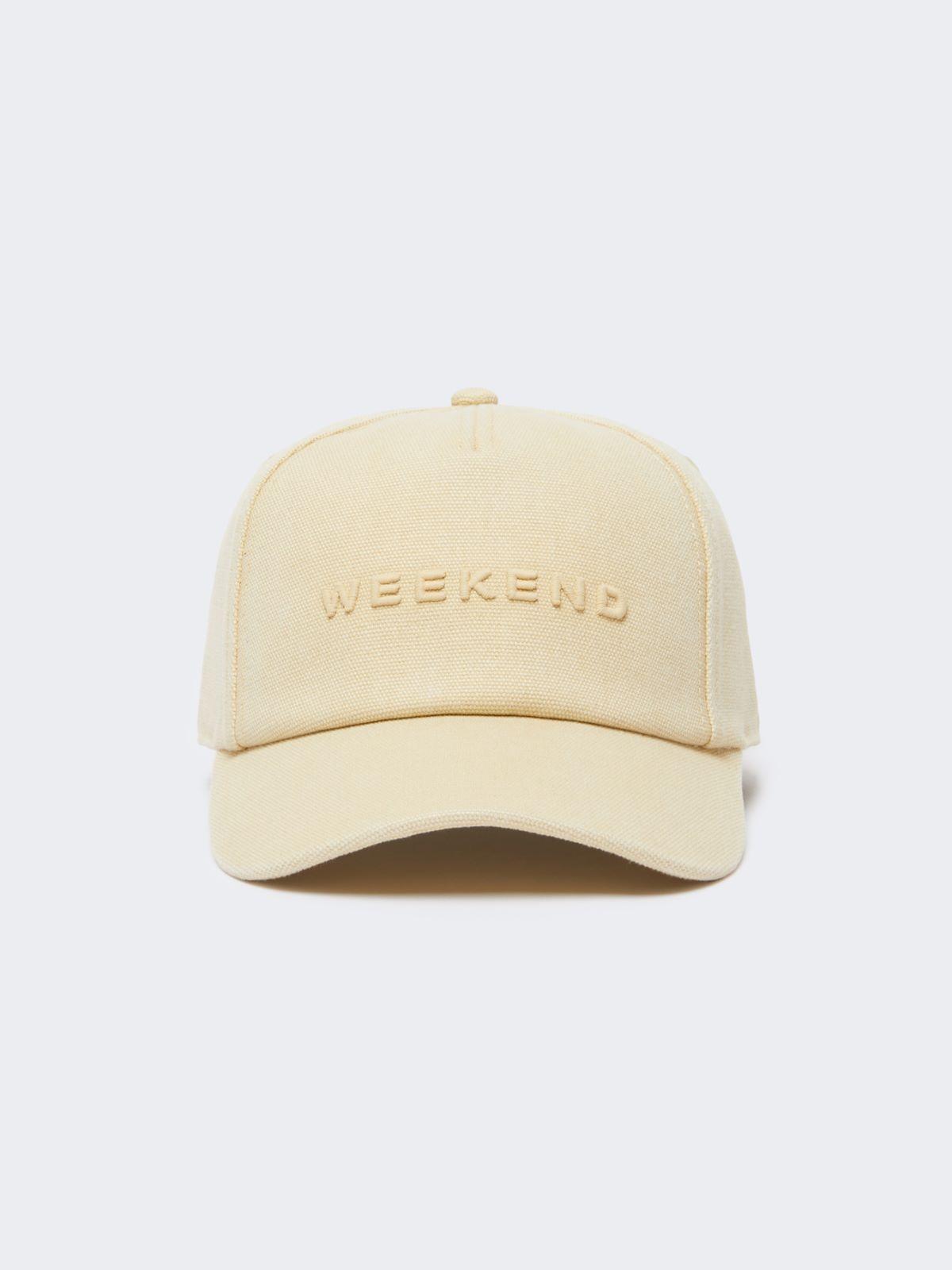 Canvas baseball cap by MAX MARA