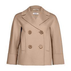 Cardy cropped coat by MAX MARA