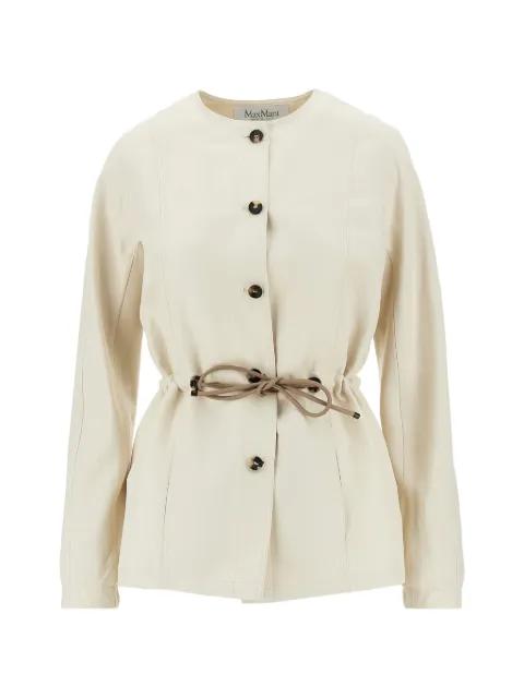 Carezza drawstring jacket by MAX MARA