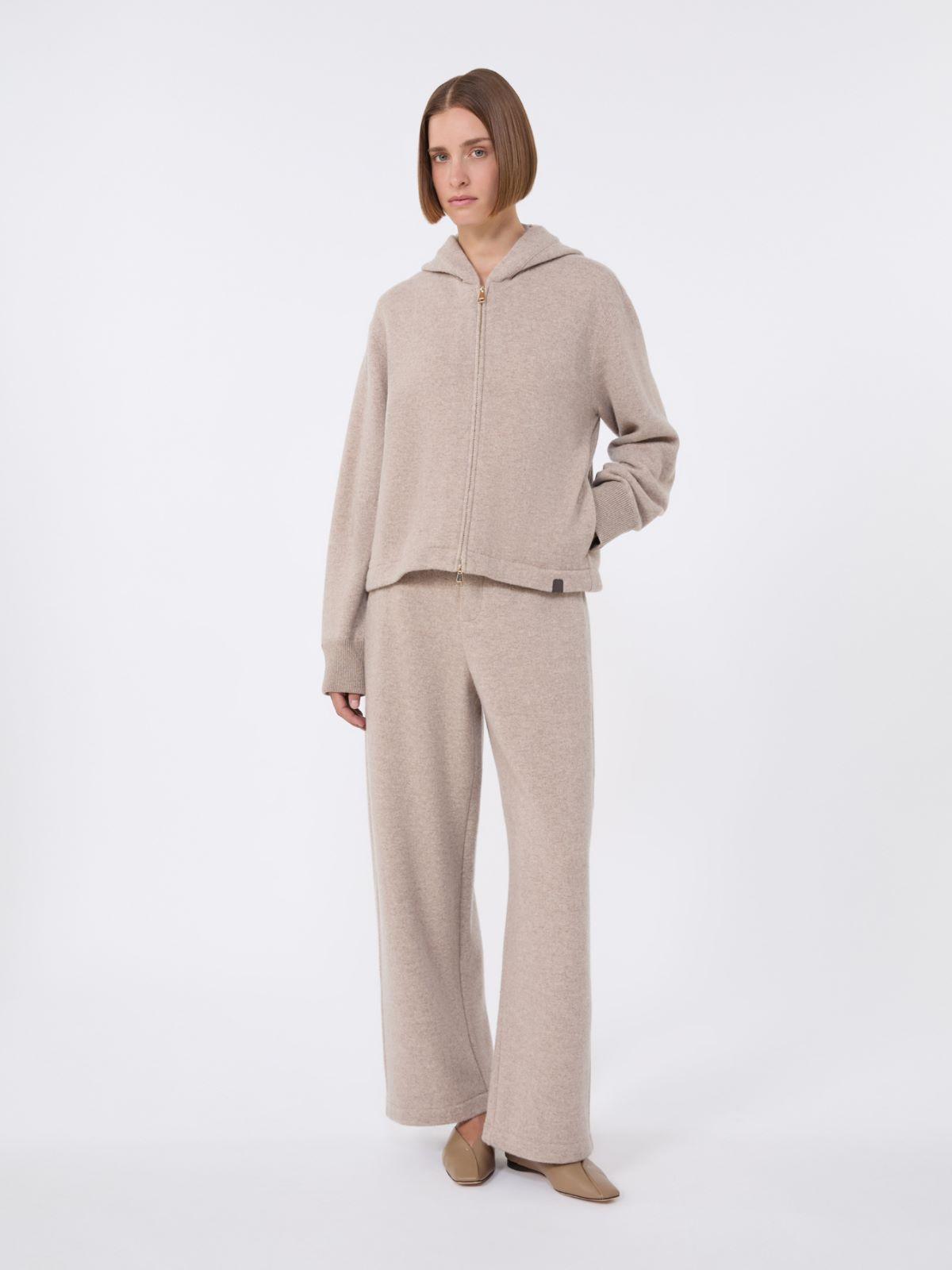 Cashmere and wool fleece trousers by MAX MARA