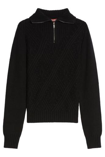 Cashmere-blend jumper with zip by MAX MARA