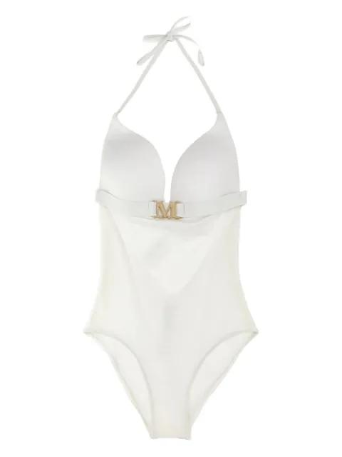 Celine monogram-belt swimsuit by MAX MARA