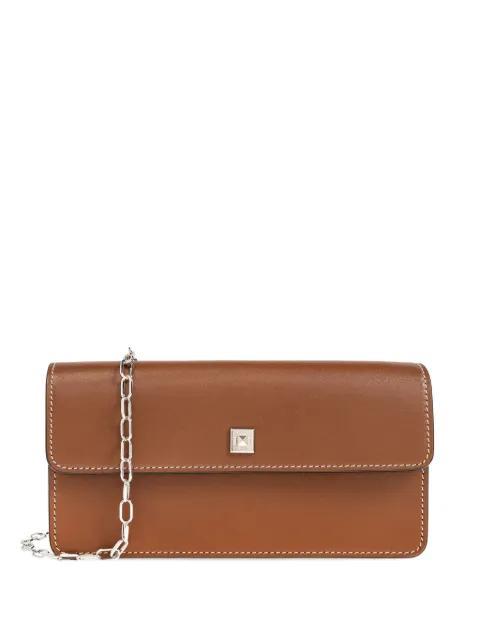 Clutchy leather clutch bag by MAX MARA