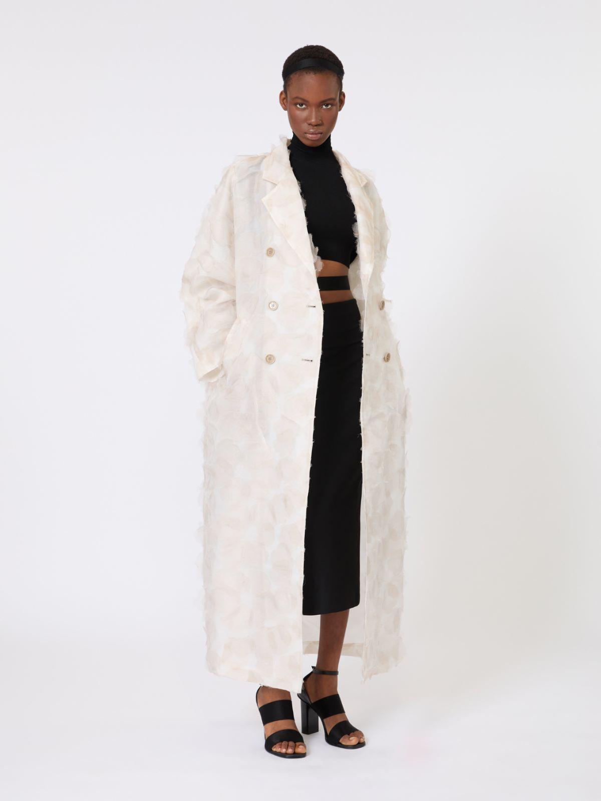 Compact crêpe jersey midi skirt by MAX MARA