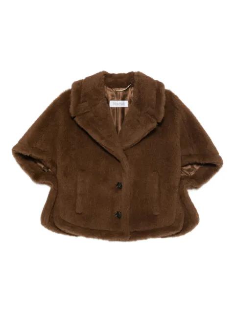 Corvino teddy-textured jacket by MAX MARA