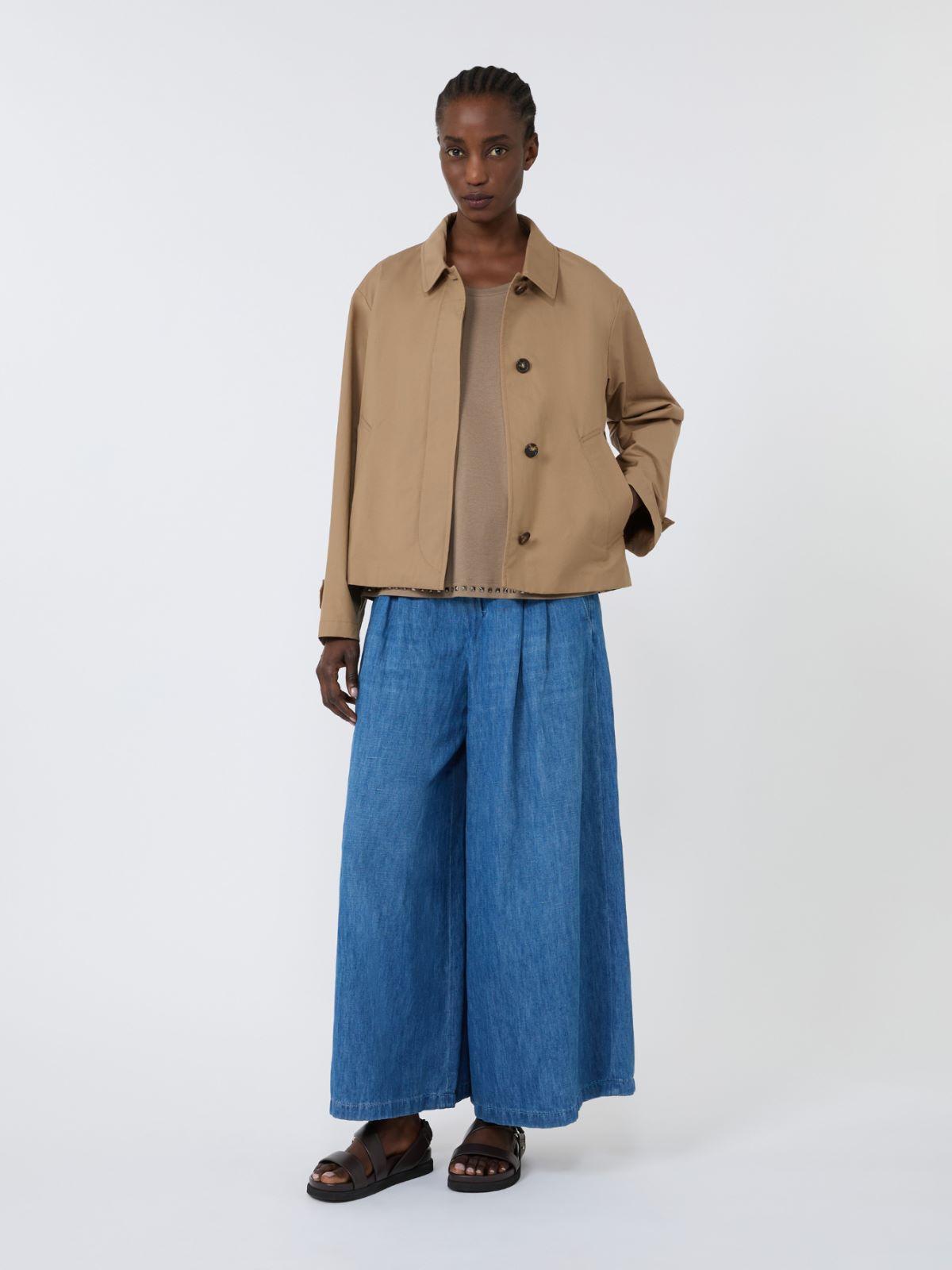 Cotton and modal jersey top by MAX MARA