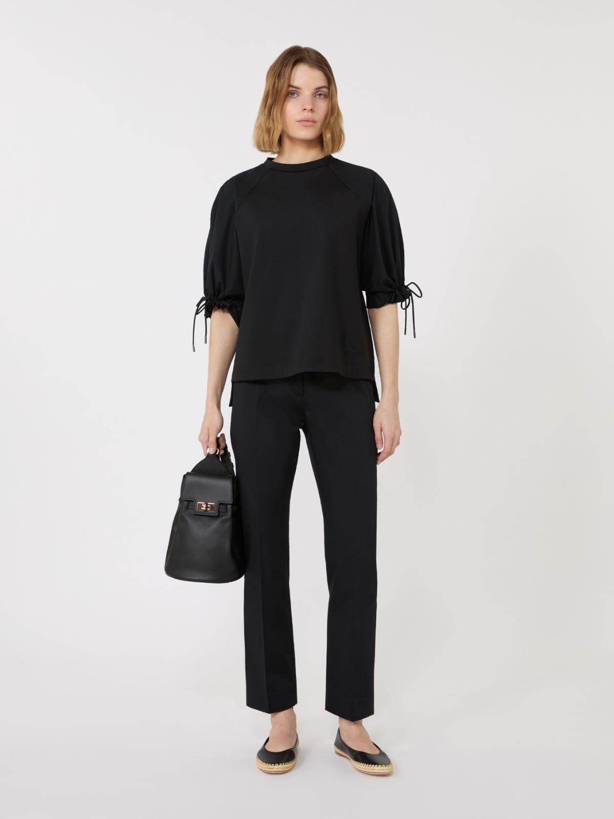 Cotton-blend jersey T-shirt by MAX MARA