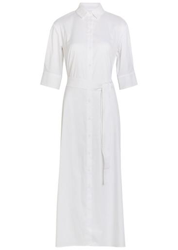 Cotton-blend maxi shirt dress by MAX MARA