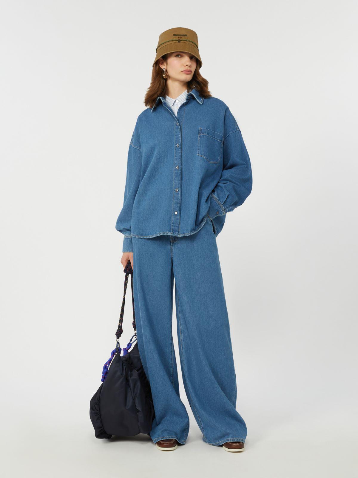 Cotton denim shirt by MAX MARA