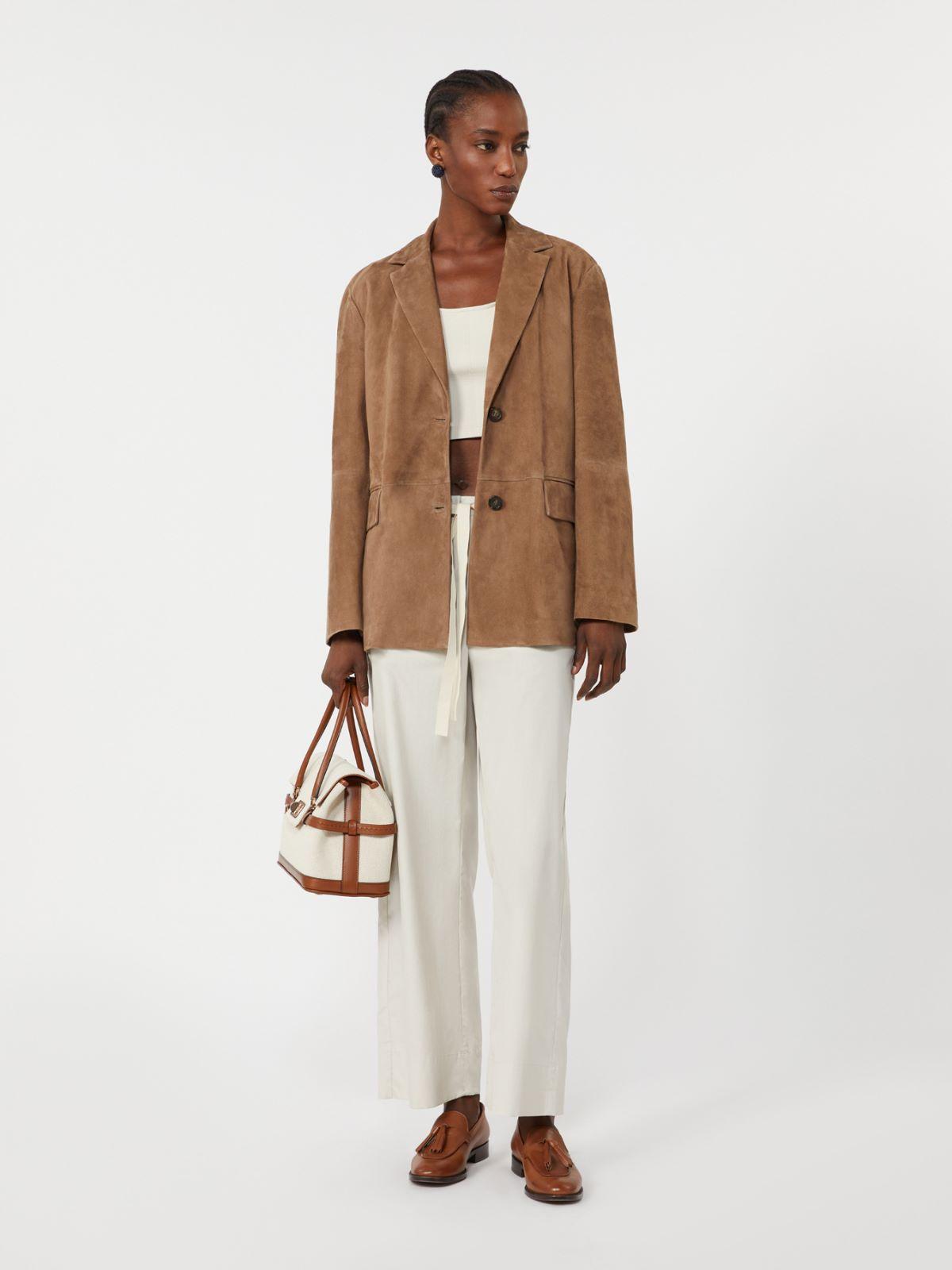 Cotton drawstring trousers by MAX MARA