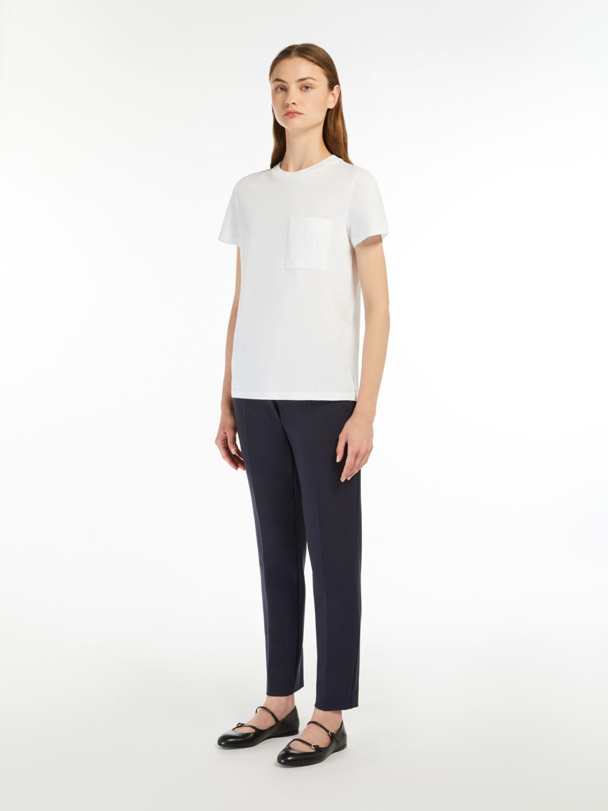 Cotton jersey T-shirt by MAX MARA