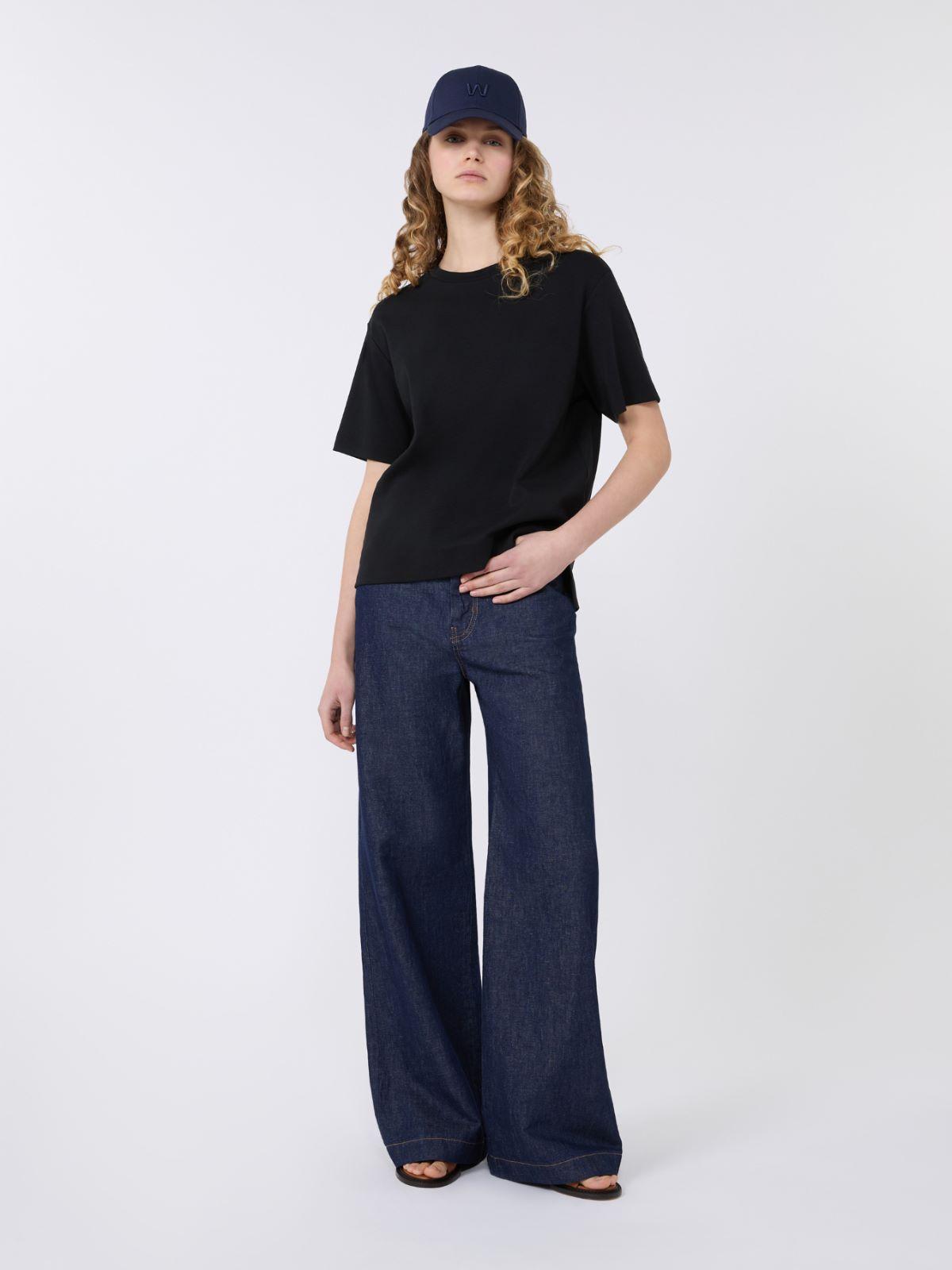 Cotton jersey boxy T-shirt by MAX MARA