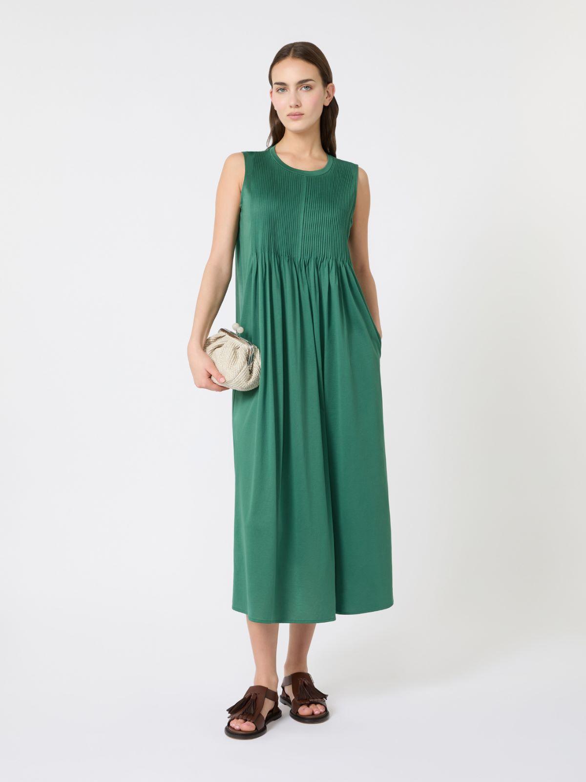 Cotton jersey fluid dress by MAX MARA