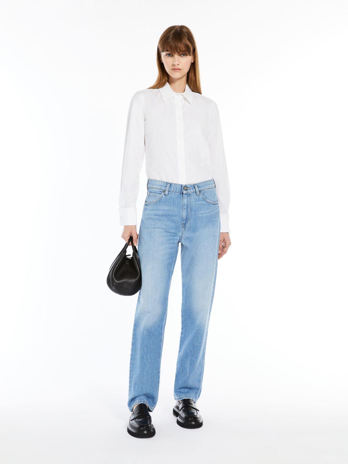 Cotton logo shirt by MAX MARA