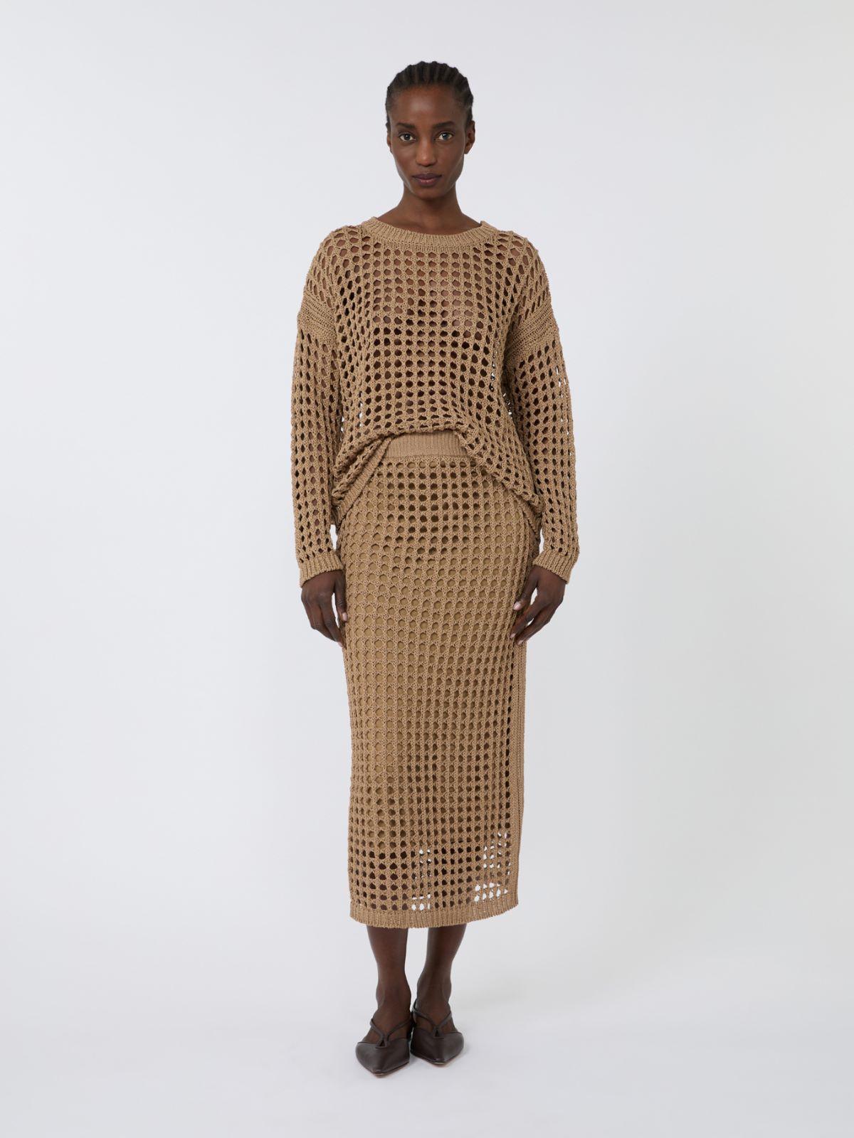 Cotton mesh jumper by MAX MARA