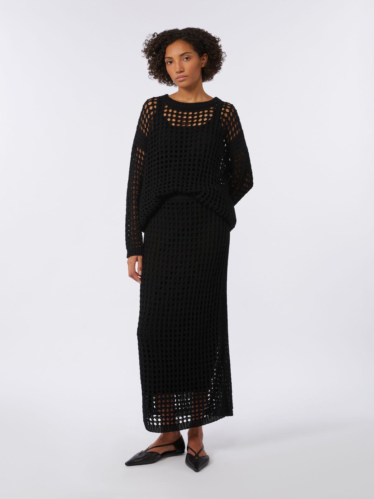 Cotton mesh jumper by MAX MARA