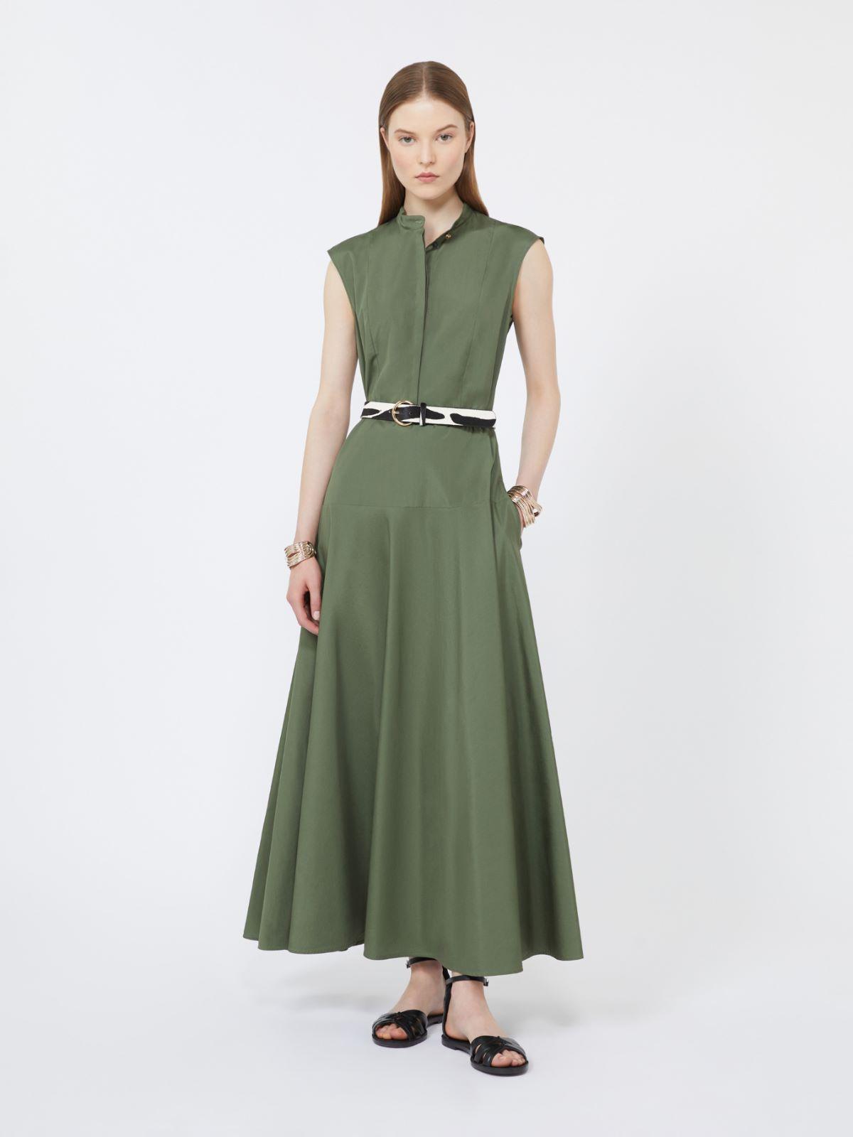 Cotton poplin circle dress by MAX MARA