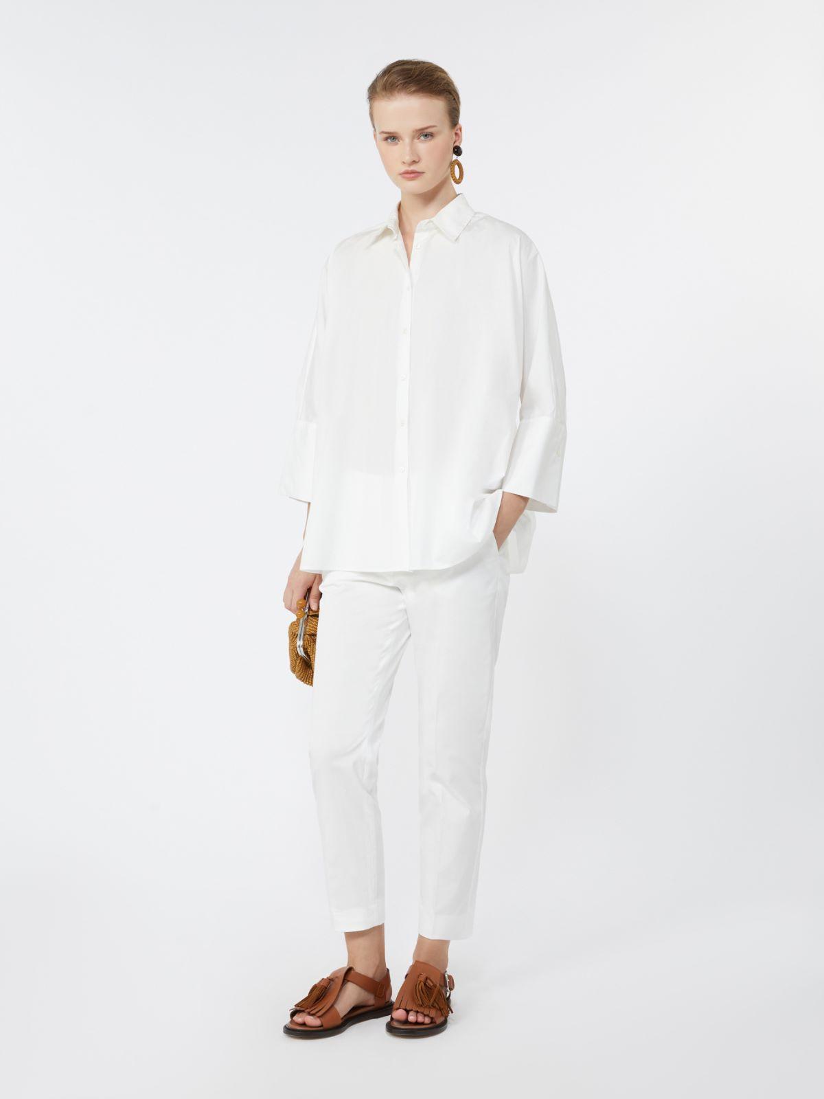 Cotton poplin oversize shirt by MAX MARA