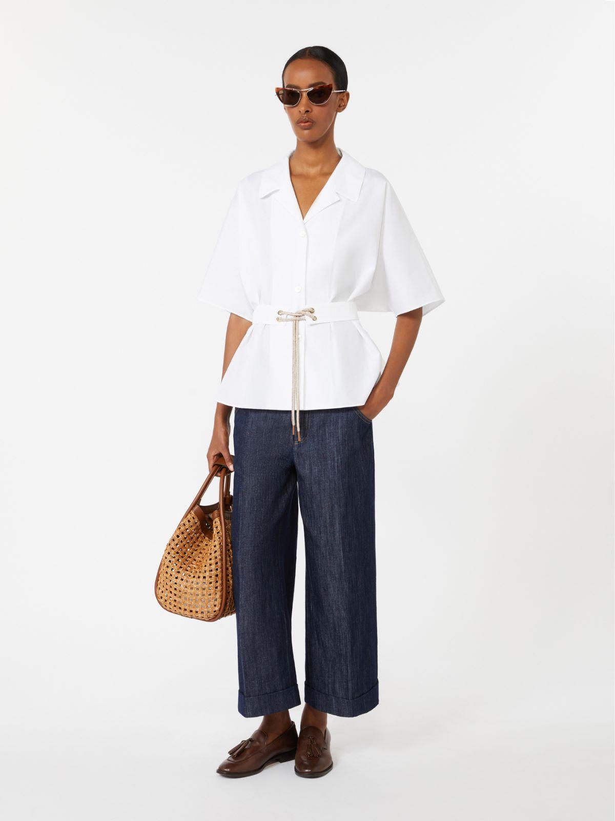 Cotton poplin shirt by MAX MARA