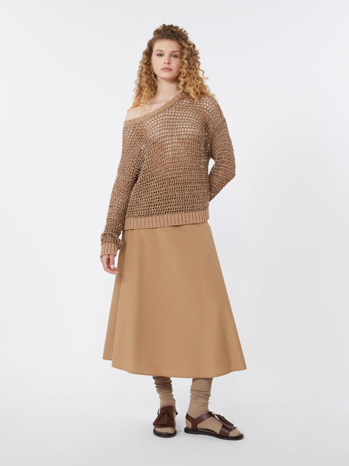Cotton-poplin skirt by MAX MARA