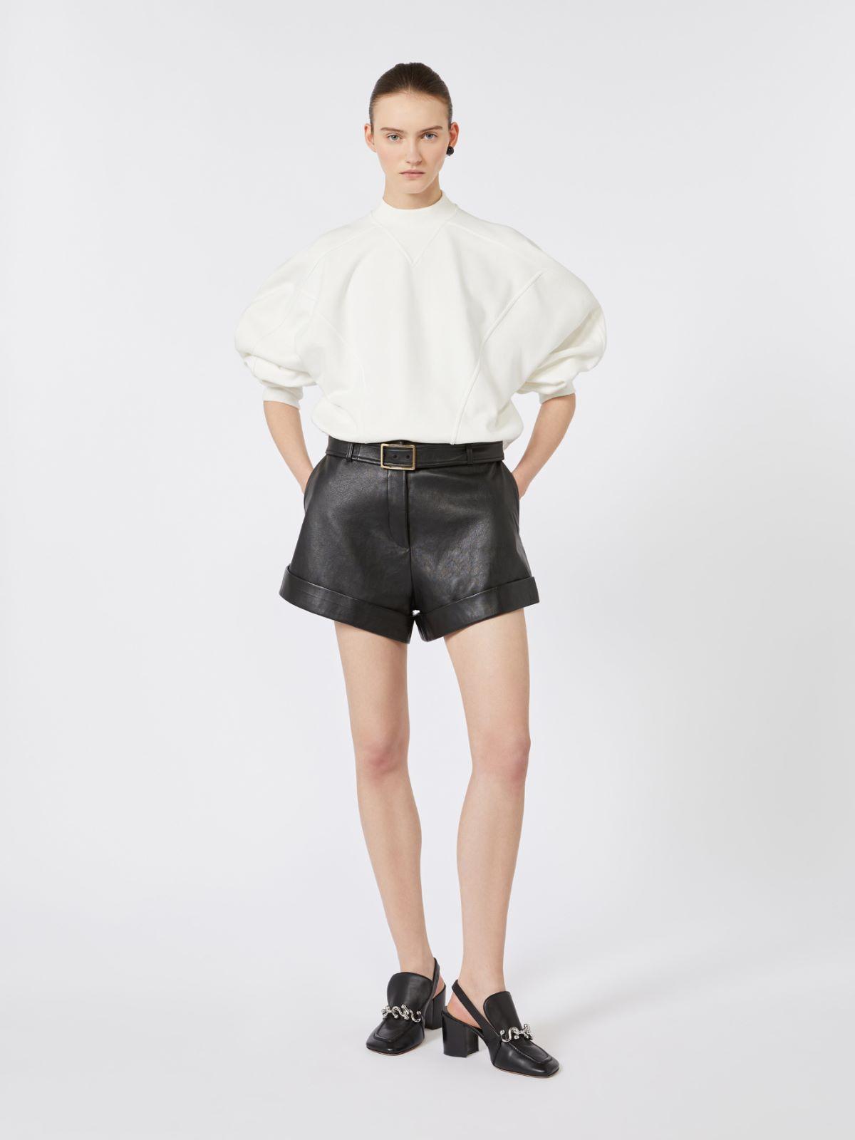 Cotton stretch sweatshirt by MAX MARA