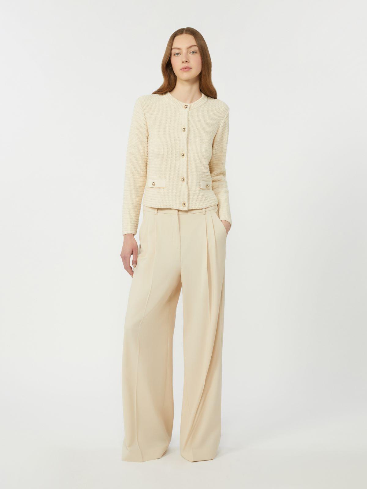 Cropped cotton cardigan by MAX MARA