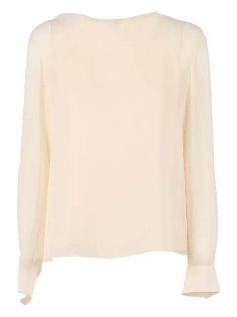 Demian long-sleeve blouse by MAX MARA