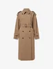 Double-Breasted Wool Trench Coat by MAX MARA Double-Breasted Wool Trench Coat by MAX MARA