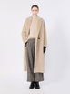 Double-breasted alpaca and wool coat by MAX MARA