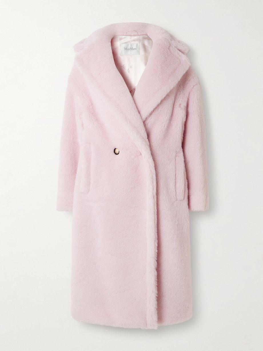 Double-breasted alpaca-blend coat by MAX MARA