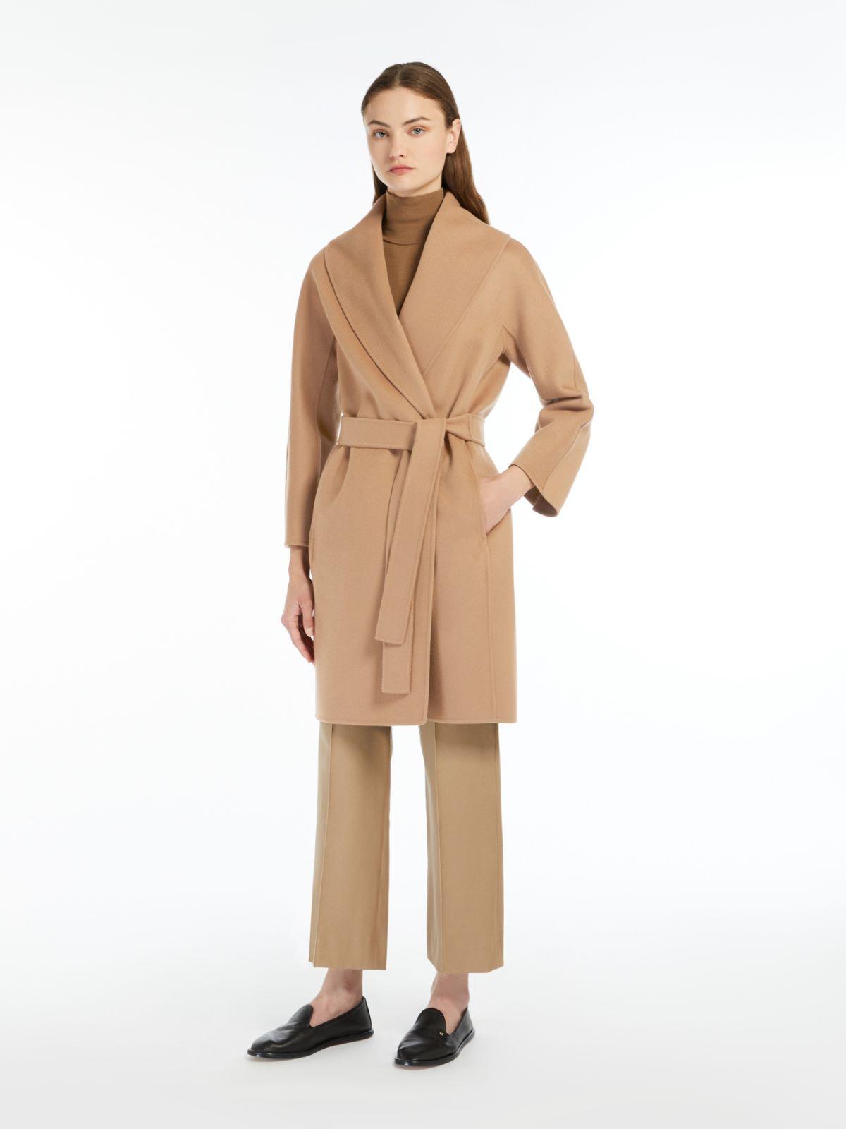 Double-faced wool robe coat by MAX MARA
