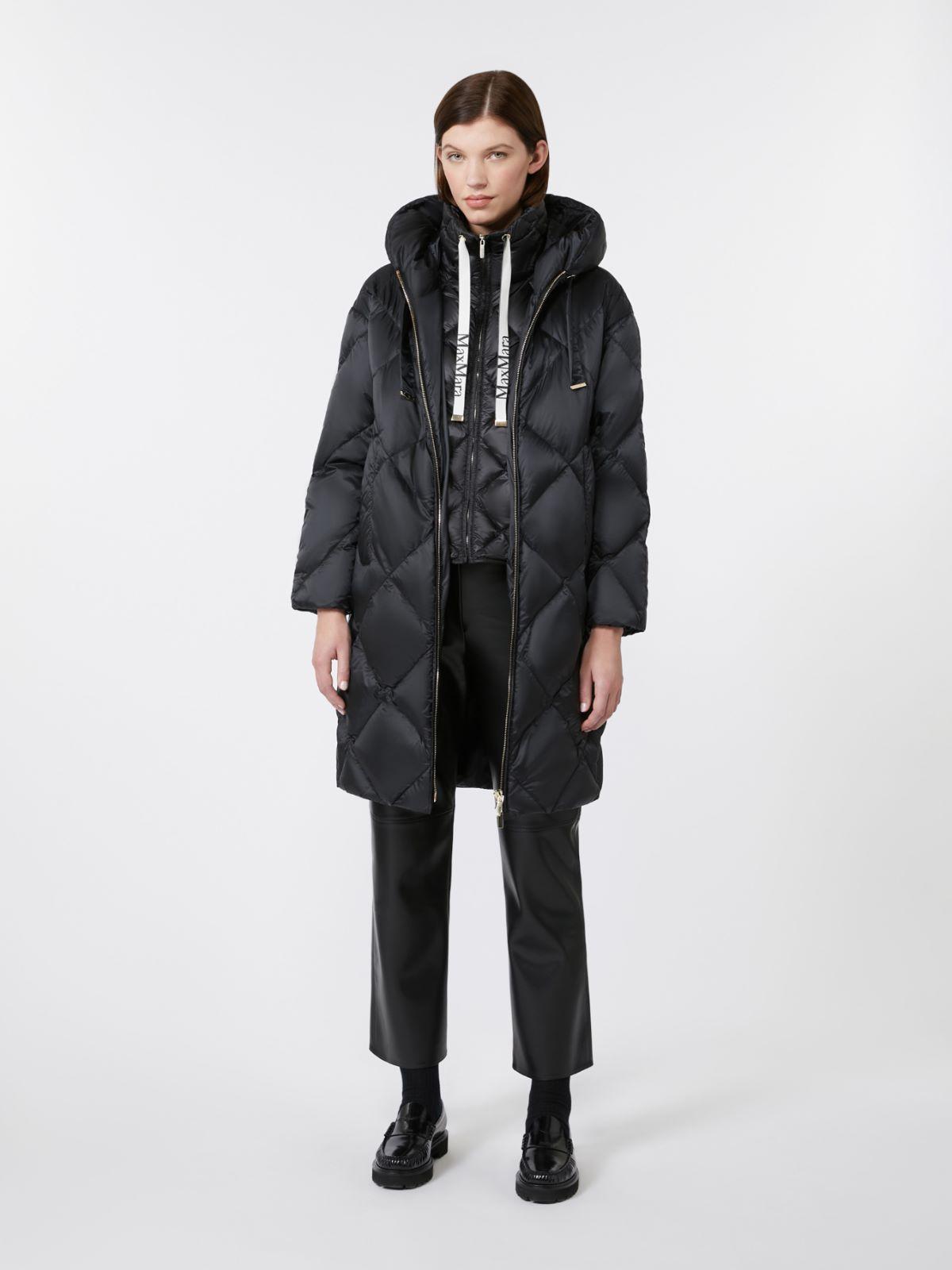 Down jacket in iridescent water-repellent fabric by MAX MARA