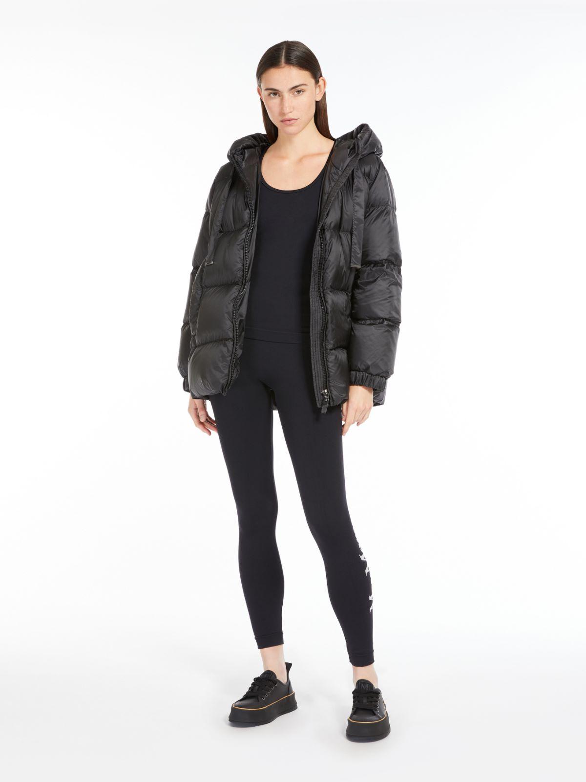 Down jacket in water-repellent canvas by MAX MARA