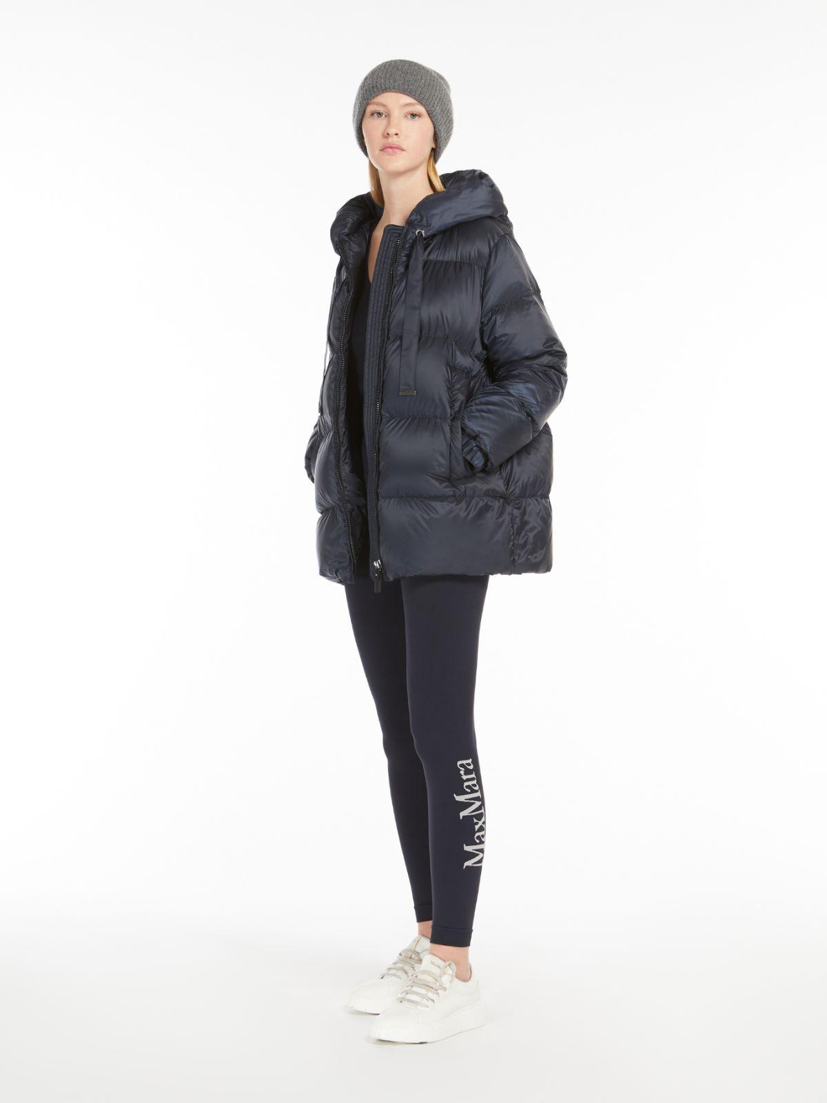 Down jacket in water-repellent canvas by MAX MARA