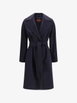 Dravenna belted notch-lapel coat by MAX MARA Dravenna belted notch-lapel coat by MAX MARA