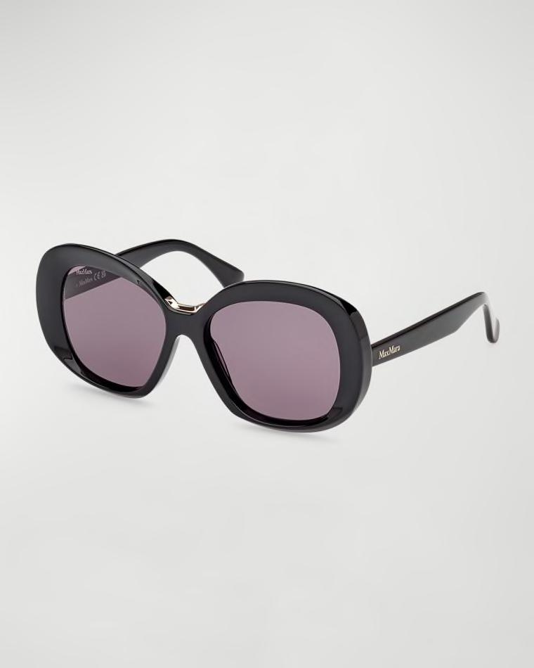 Edna Acetate Round Sunglasses by MAX MARA