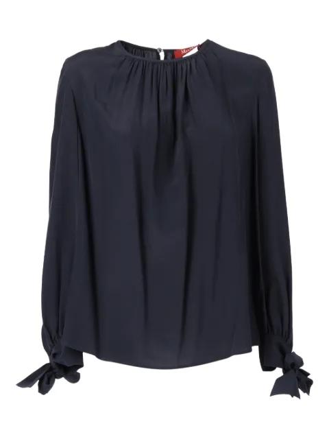 Edotto tie-detail top by MAX MARA