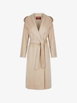Elegia hoodied belted coat by MAX MARA