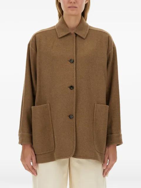 Eligio patch-pocket coat by MAX MARA