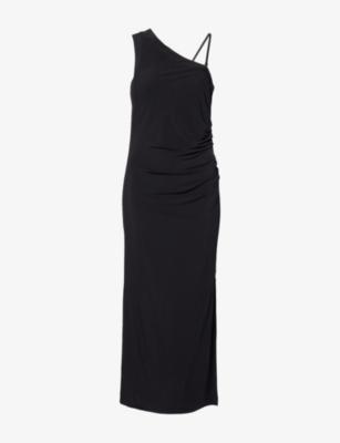 Fiabe One-Shoulder Stretch-Jersey Midi Dress by MAX MARA