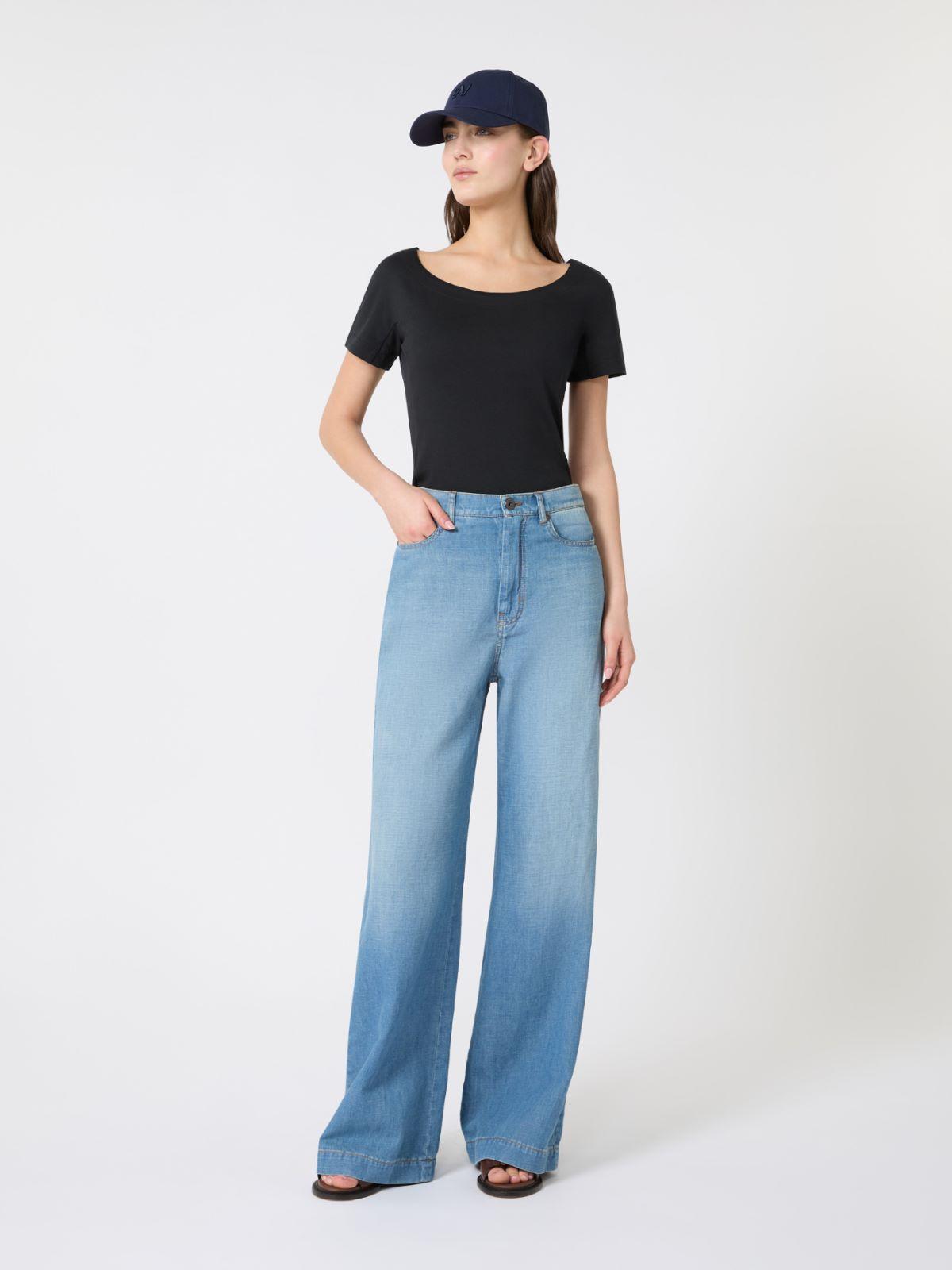 Fitted jersey top by MAX MARA