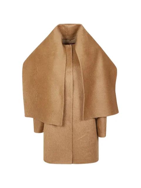 Fiumana long-sleeve coat by MAX MARA
