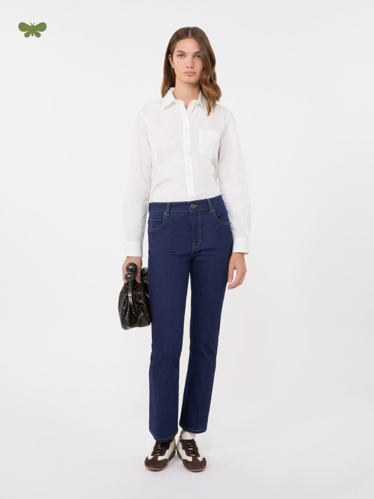 Five-pocket stretch denim jeans by MAX MARA