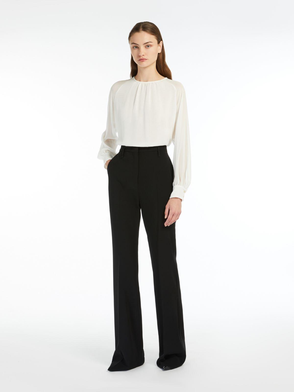 Flared cady trousers by MAX MARA