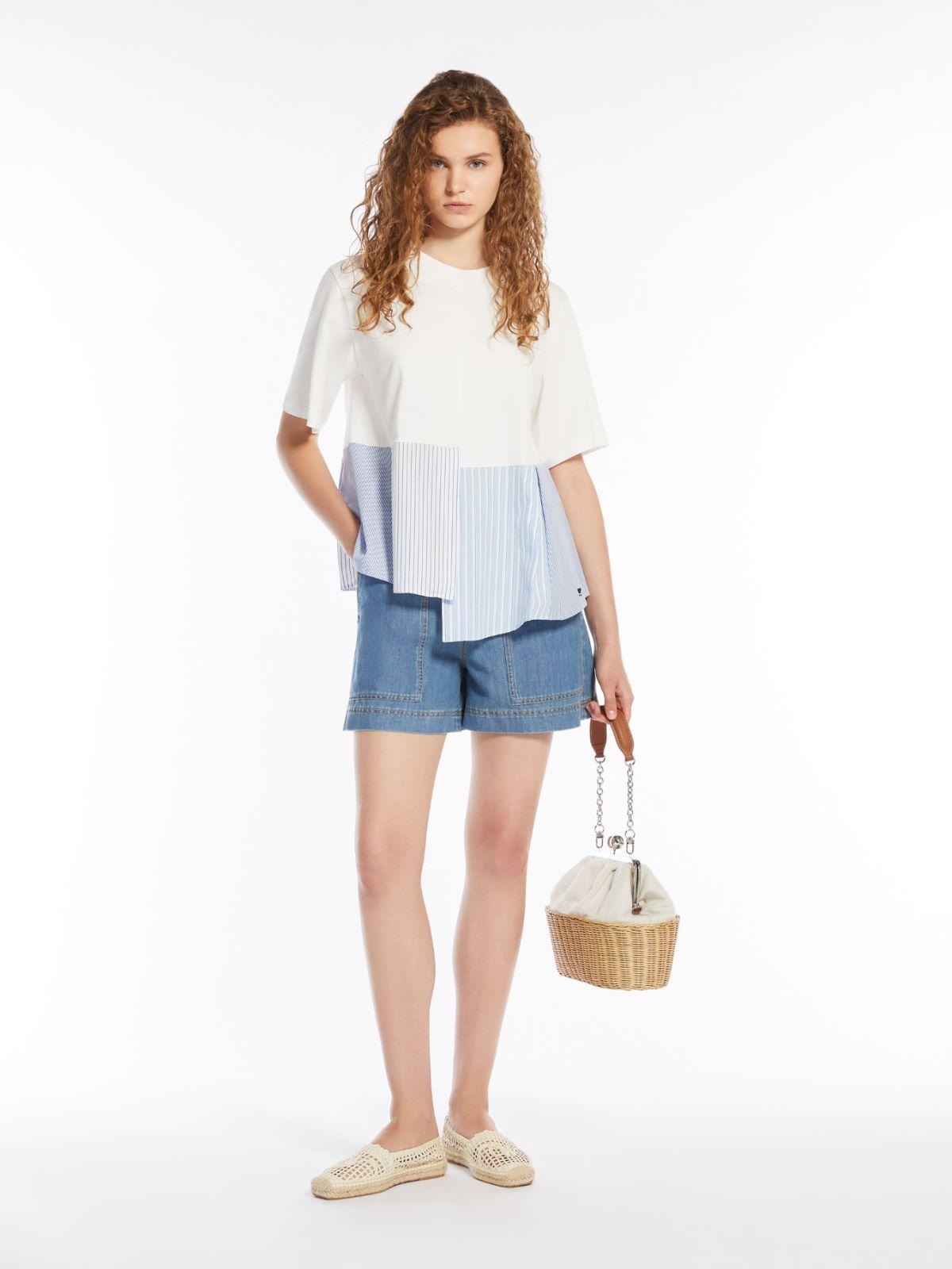Flared cotton T-shirt by MAX MARA