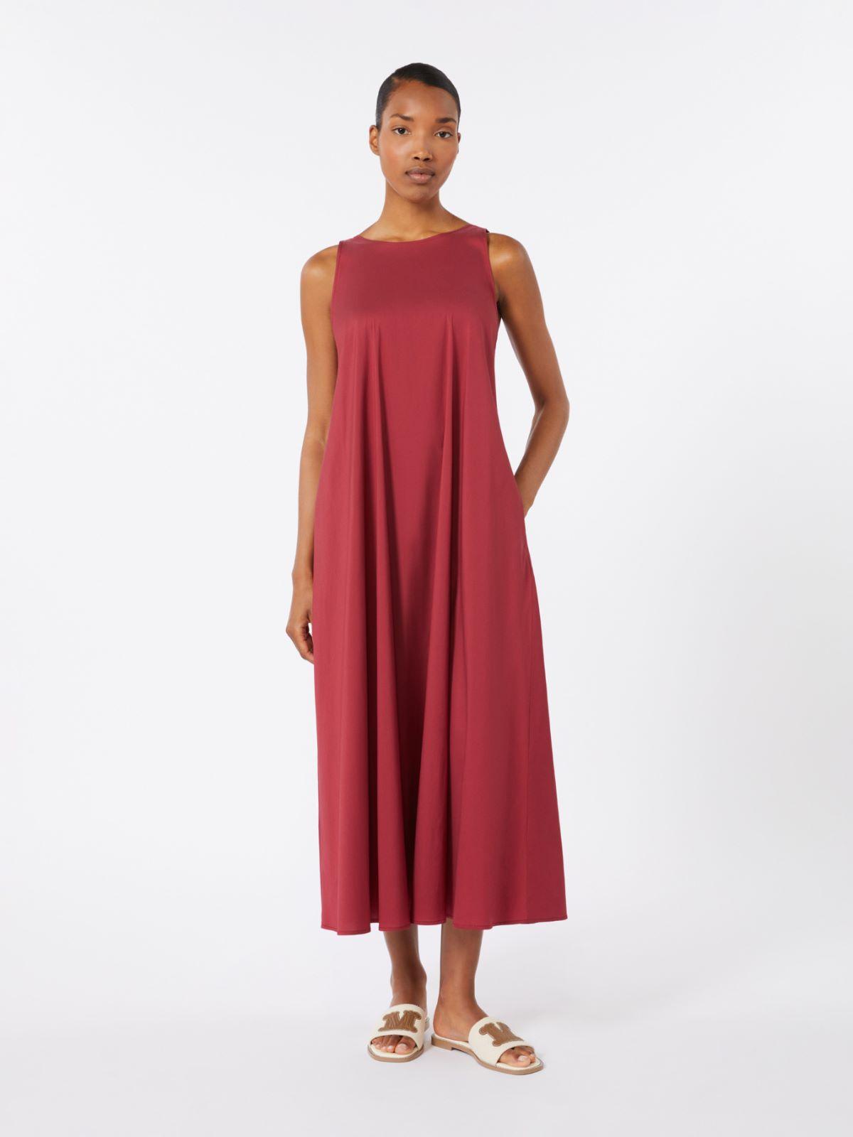 Flared stretch poplin dress by MAX MARA