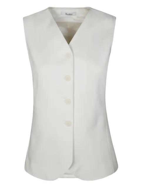 Fornovo jersey gilet by MAX MARA