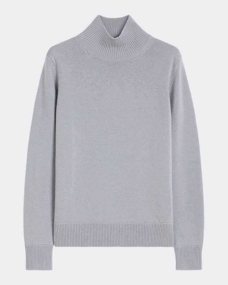 Fragola Wool-Cashmere Mock-Neck Sweater by MAX MARA